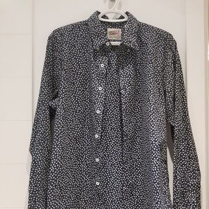Naked & Famous Floral Dress Shirt